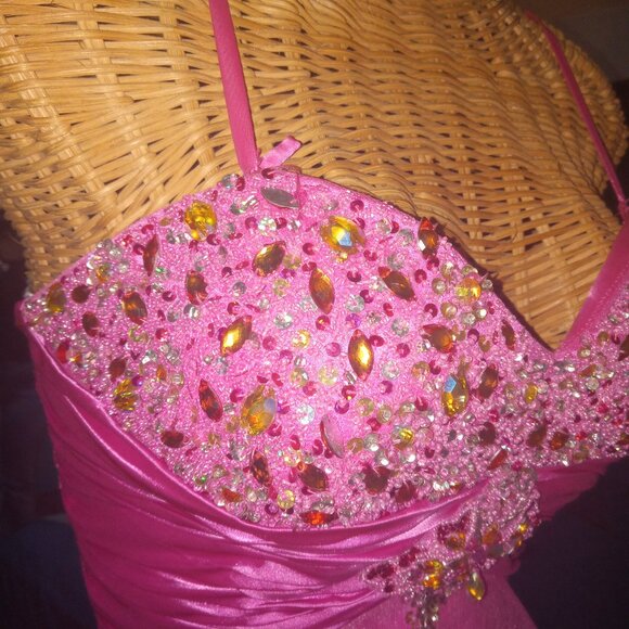 Authentic S'melody collection dress, Pink, Extra small. - Picture 3 of 8